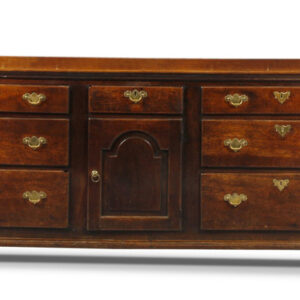 A George III English oak dresser base - UK1796