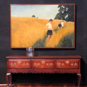 A decorative mid 18th Century English oak low dresser of good proportion - UK1785