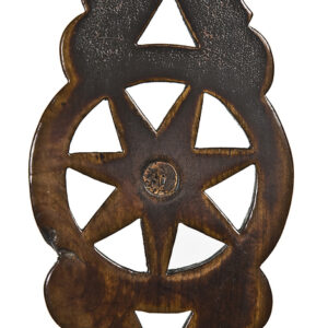 Early 19th Century English elm and beech double bow Windsor armchair - UK1297B