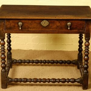 17th Century English walnut side table - AASC05