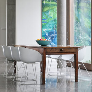 French 19th Century cherrywood farmhouse table - UK1291