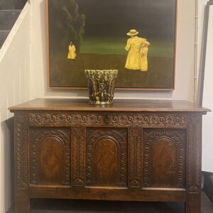 18th Century English Oak Coffer