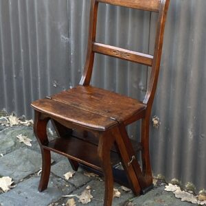 A Rare Late 19th Century Australian Cedar Folding Library Chair