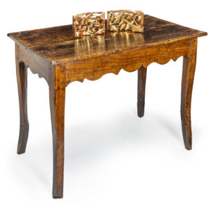 Well patinated 18th century French Elm side/centre table