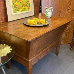 19th century French oak petrin/dough bin