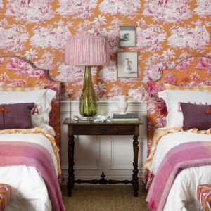 Kimpton Interiors Twin Bedroom Design featuring our side table