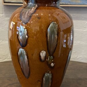 'Regal Mashman’ Australian Pottery drip glaze Vase