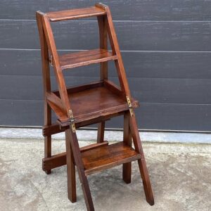 RESTORATION: Late 19th Australian Blackwood folding library chair