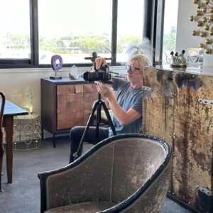 Russell Winnell photographs my apartment