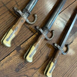 Selling three 19th century French Gras Bayonets for a customer CDS750