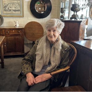 My wonderful friend Mary made her weekly visit this morning.