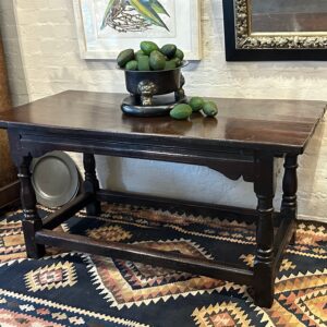 18th century English Oak refectory/sofa/side table
