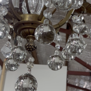 Recent shipment of Italian Murano and coloured glass chandeliers