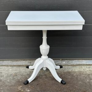 Restoring/altering the look of an already reproduction card table.