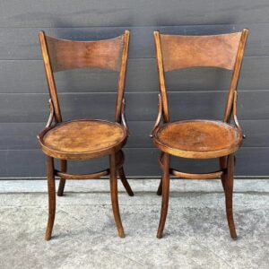 We restored this pair of bentwoods for a customer recently.