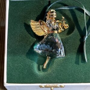 Swarovski Crystal Memories 'Christmas Angel' Ornament. 1998