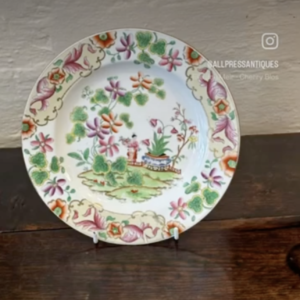 Going through more in my store I located a box of 19th century English ceramics.