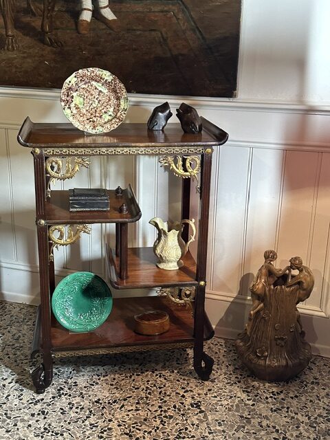 Rare 19th century French solid kingwood 'whatnot' - Image 2