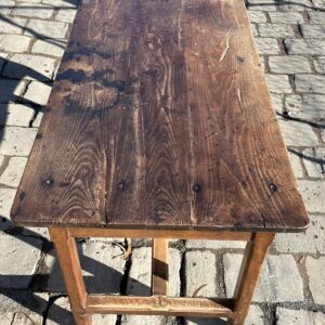 19th Century French Chestnut & Oak Desk/Side/Hall Table