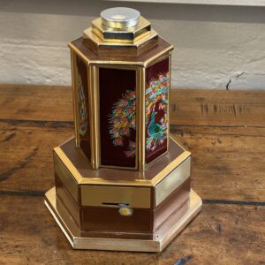 We recently restored this European retro musical cigarette presenter.