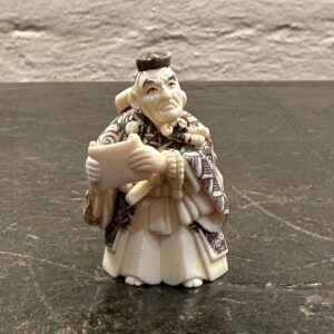 A collection of 19th century Japanese Meiji Period carved ivory Netsuke.