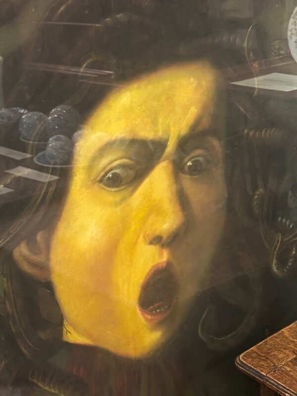 20th century pastel of Caravaggio’s Medusa 1597. - Image 9