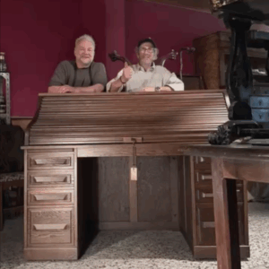 Restoration of an American Cutler roll top desk (more media to come)