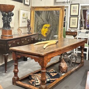 The best 17th century English oak refectory table Australia has seen.