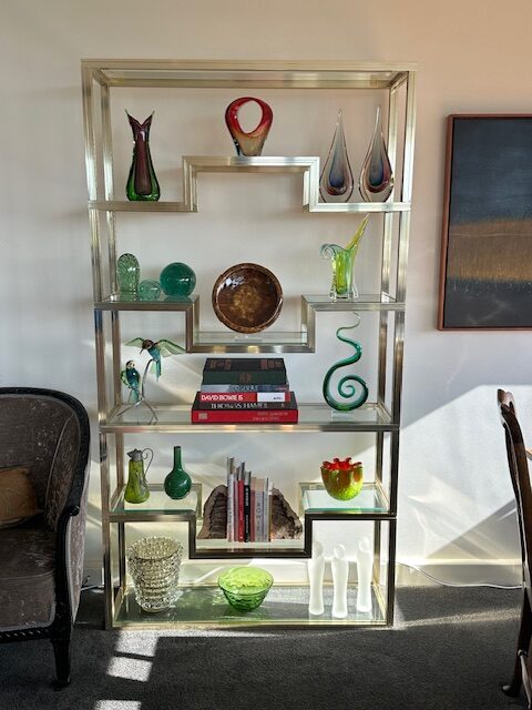 20th century Australian Regal Mashman drip glazed display bowl. - Image 14