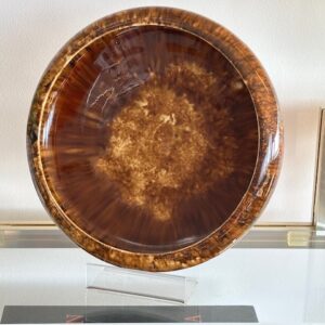 20th century Australian Regal Mashman drip glazed display bowl.