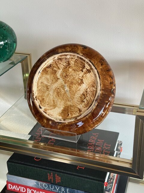 20th century Australian Regal Mashman drip glazed display bowl. - Image 10