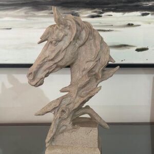 Decorative contemporary horse head