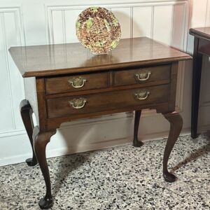 19th century English oak lowboy, in 18th century style.
