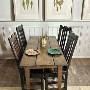 We just re waxed three farmhouse tables/desks in the warehouse.