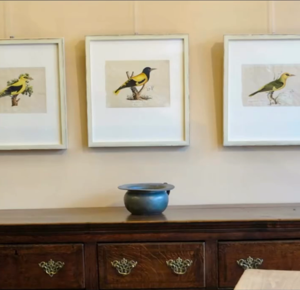 I still have over 100 framed paintings, hand painted copper engravings, botanicals, architectural, natural history in my storeroom